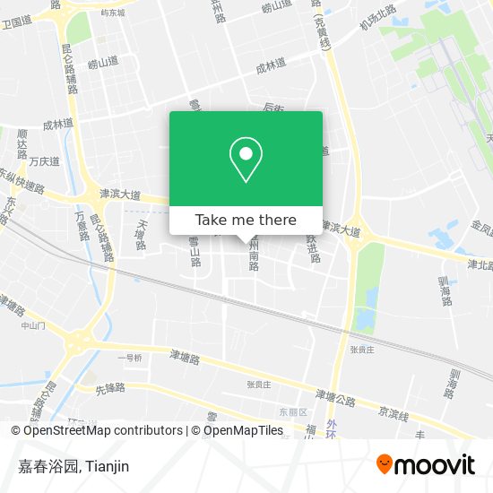 嘉春浴园 map