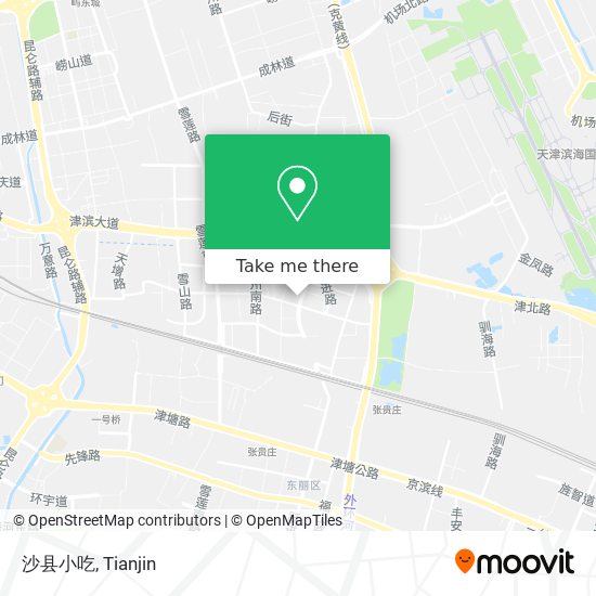 沙县小吃 map