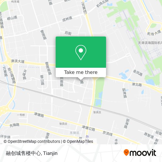 融创城售楼中心 map