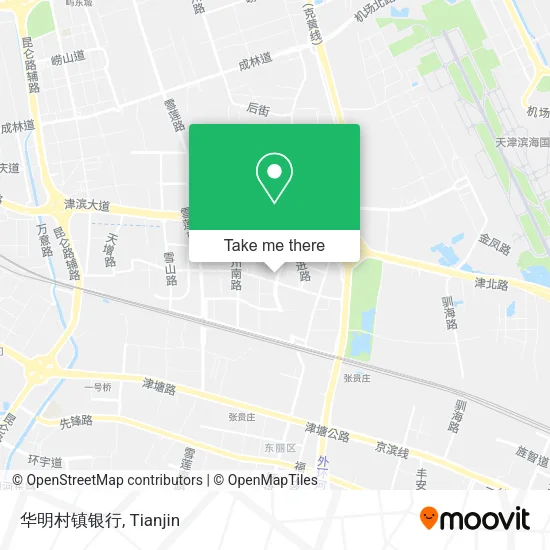 华明村镇银行 map