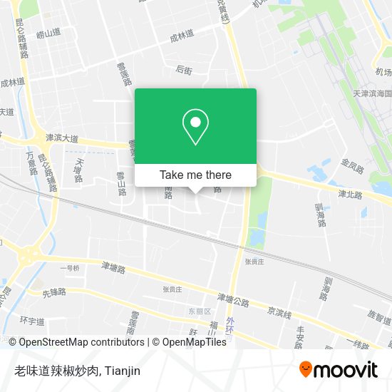 老味道辣椒炒肉 map