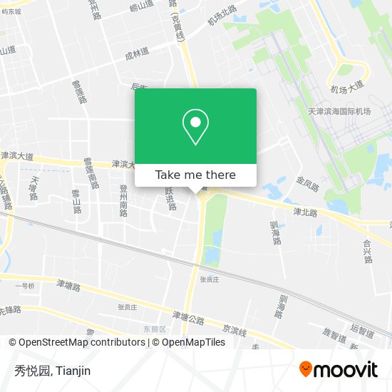 秀悦园 map