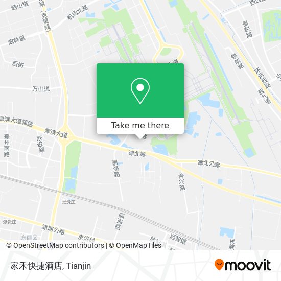 家禾快捷酒店 map