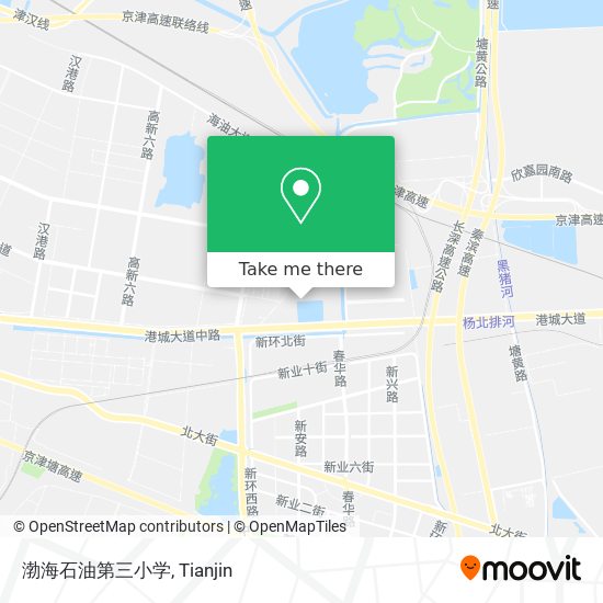渤海石油第三小学 map