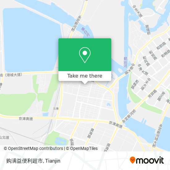 购满益便利超市 map