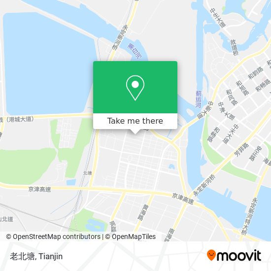 老北塘 map