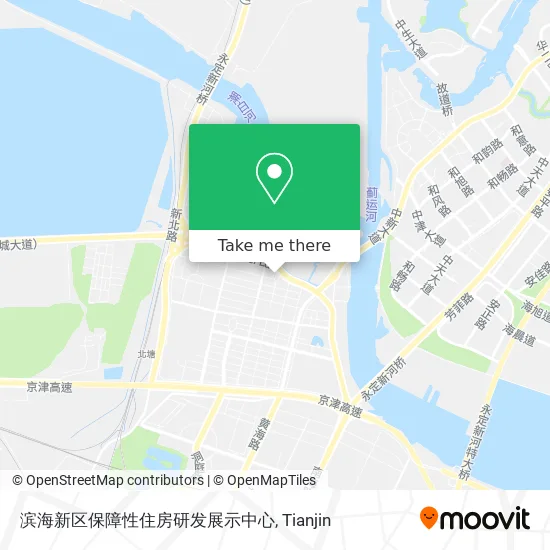 滨海新区保障性住房研发展示中心 map