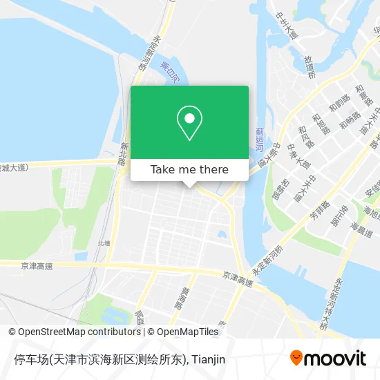 停车场(天津市滨海新区测绘所东) map