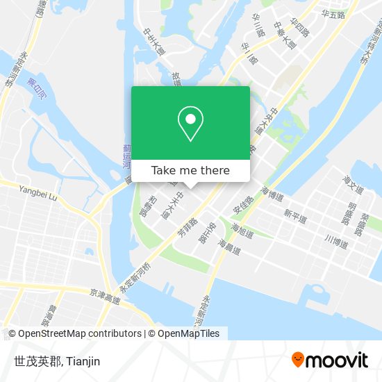 世茂英郡 map