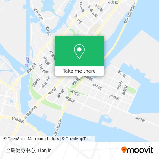 全民健身中心 map