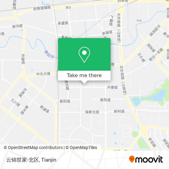 云锦世家-北区 map