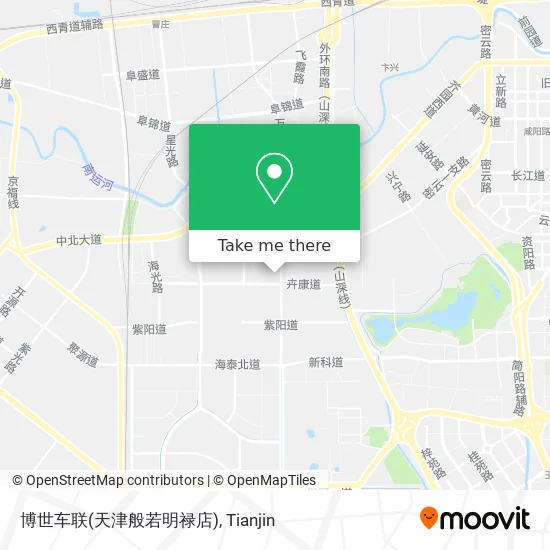 博世车联(天津般若明禄店) map