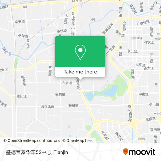 盛德宝豪华车5S中心 map