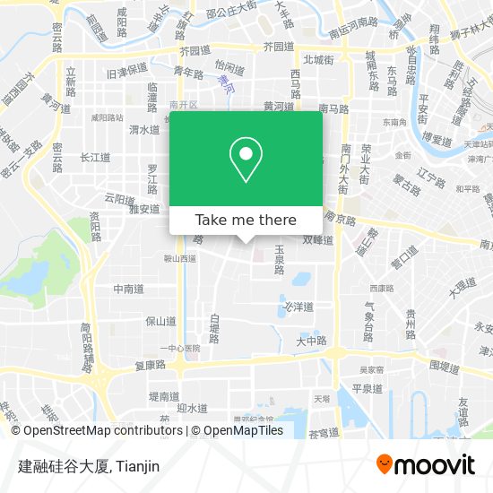 建融硅谷大厦 map