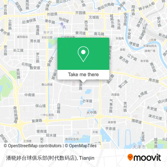 潘晓婷台球俱乐部(时代数码店) map