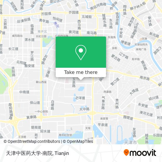 天津中医药大学-南院 map