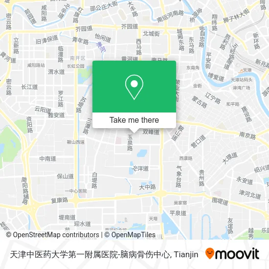 天津中医药大学第一附属医院-脑病骨伤中心 map