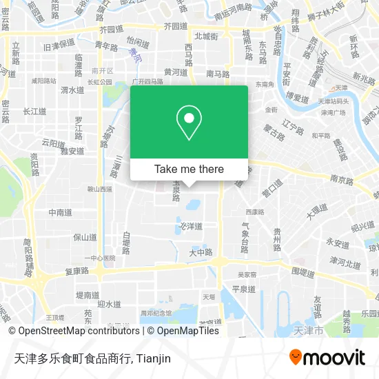 天津多乐食町食品商行 map