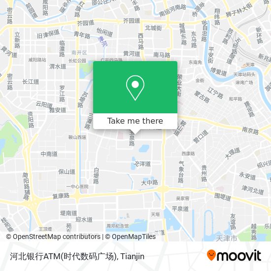 河北银行ATM(时代数码广场) map