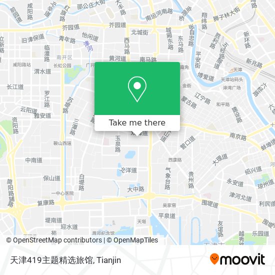 天津419主题精选旅馆 map
