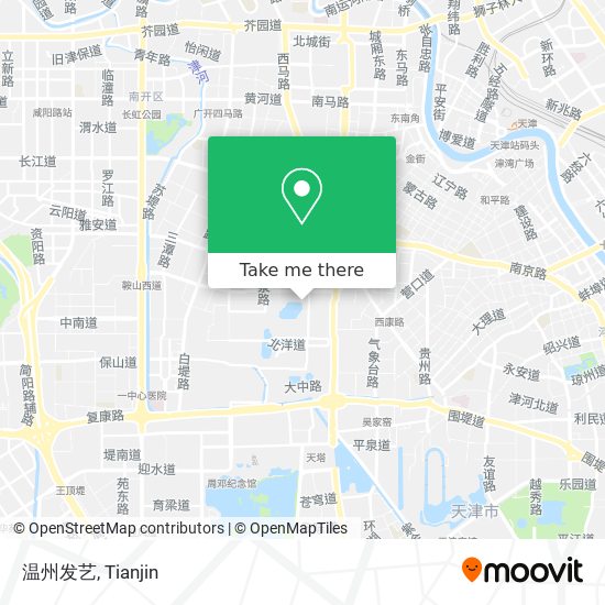 温州发艺 map