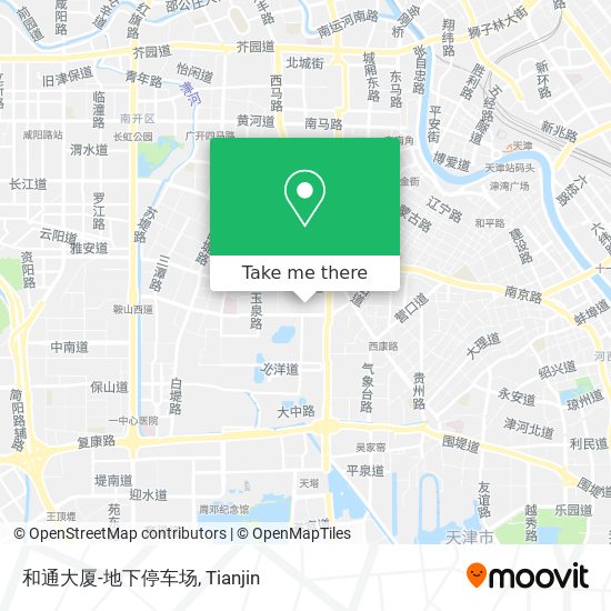 和通大厦-地下停车场 map