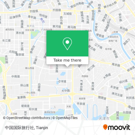 中国国际旅行社 map