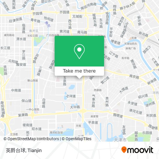 英爵台球 map