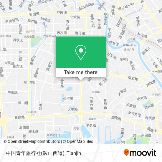 中国青年旅行社(鞍山西道) map