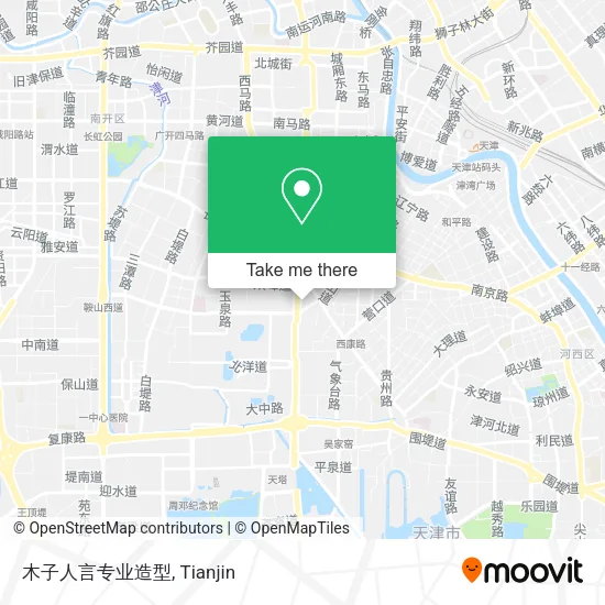 木子人言专业造型 map