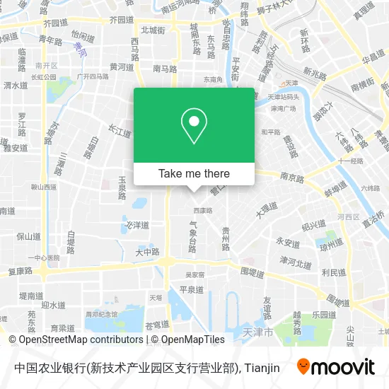 中国农业银行(新技术产业园区支行营业部) map