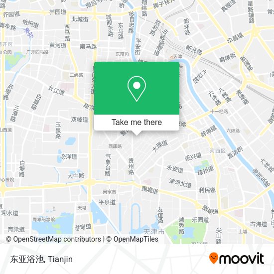 东亚浴池 map