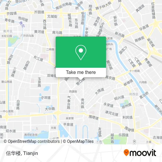 信华楼 map