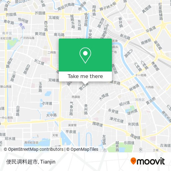 便民调料超市 map