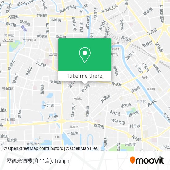 昱德来酒楼(和平店) map