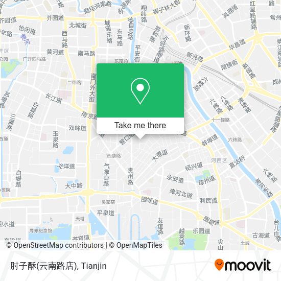 肘子酥(云南路店) map
