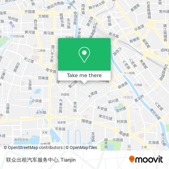 联众出租汽车服务中心 map