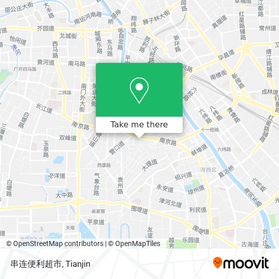 串连便利超市 map