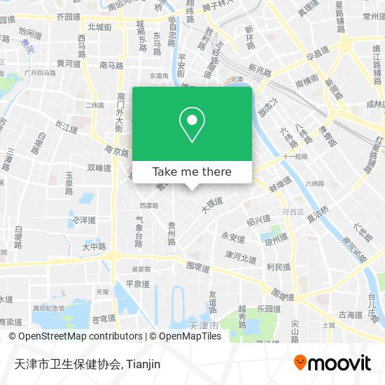 天津市卫生保健协会 map