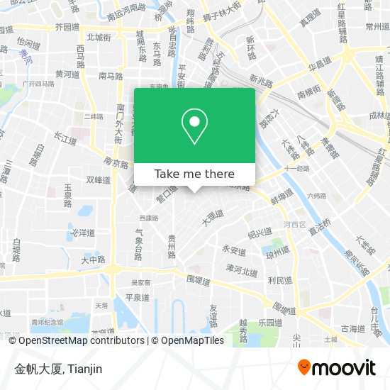 金帆大厦 map