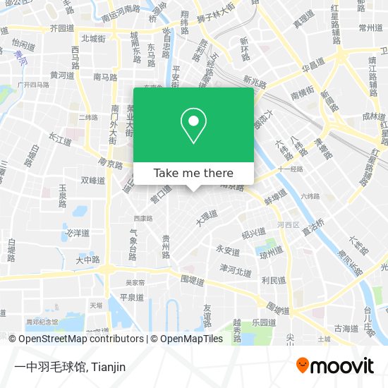 一中羽毛球馆 map