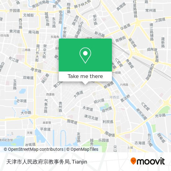 天津市人民政府宗教事务局 map