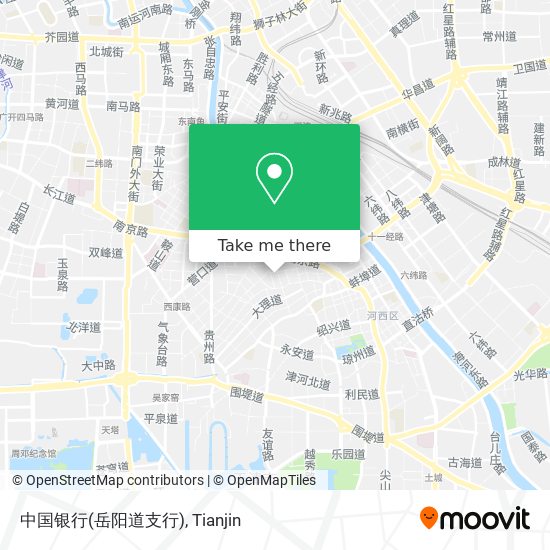 中国银行(岳阳道支行) map