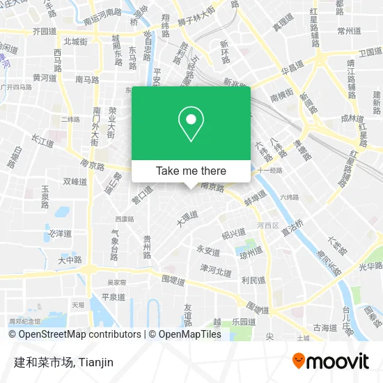 建和菜市场 map