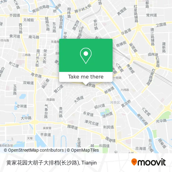黄家花园大胡子大排档(长沙路) map