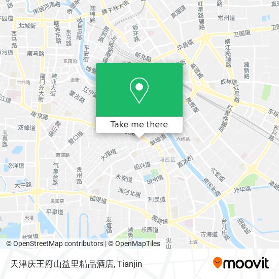 天津庆王府山益里精品酒店 map