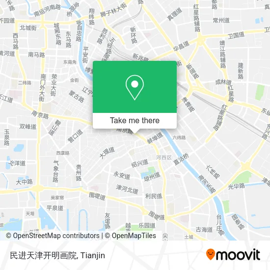 民进天津开明画院 map