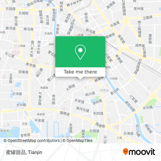 蜜罐甜品 map