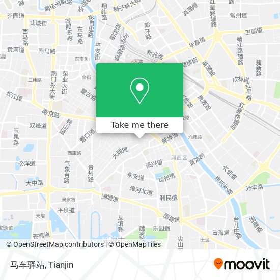马车驿站 map