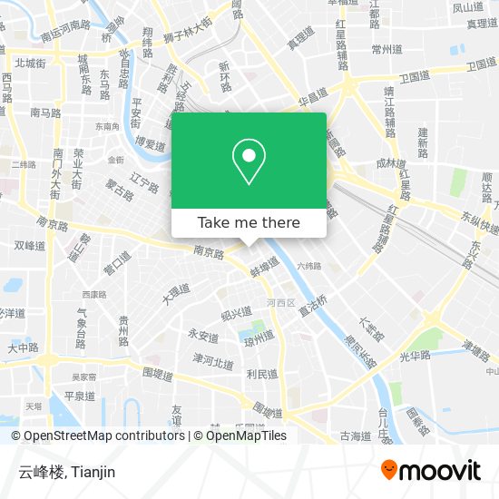 云峰楼 map